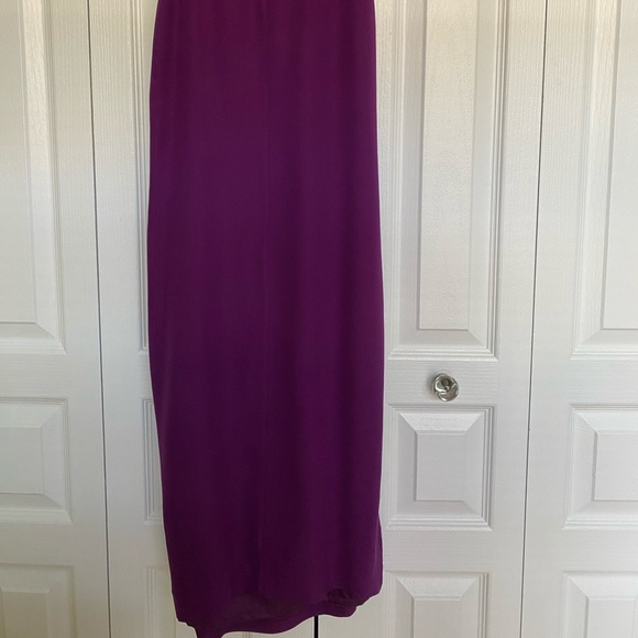 EUC Moschino Cheap And Chic dress Purple, Silk sz8 - Picture 11 of 15